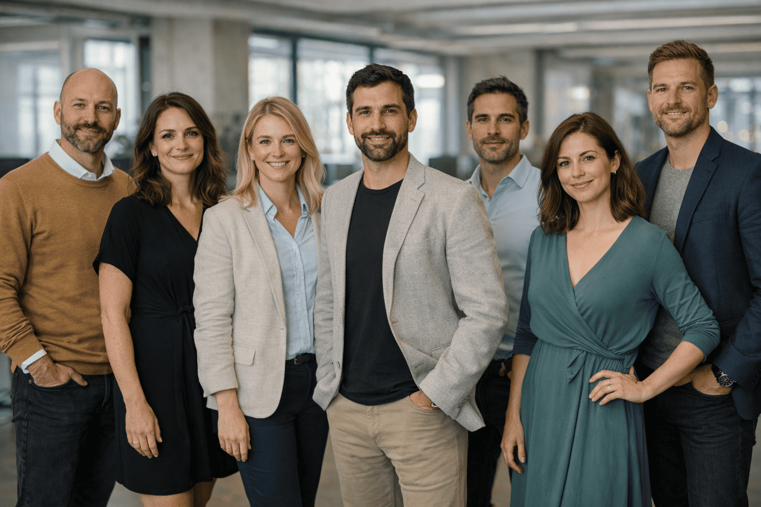 Team working on AI trading platform — Trono Fundência